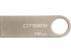 Kingston 16GB DataTraveler SE9, USB 2.0, kovový