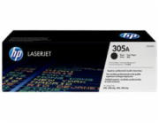 HP 305A Black LJ Toner Cart, CE410A (2,090 pages)