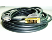 Kabel HDMI-DVI 1,8m,M/M stín.,zlacené kontakty 1.3