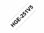 HGE-251, bílá / černá, 24 mm