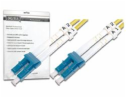 DIGITUS Fiber Optic Patch Cord, LC to LC, Singlemode, OS1, 09/125 µ, Duplex Length 10m