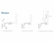 UBNT NanoStatio Mount NS-WM [držák pro všechny druhy Nanostation na okno/zeď]