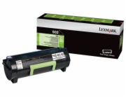 LEXMARK černý toner 502 pro: MS310/410/510/610 z programu Lexmark Return (1 500 stran)