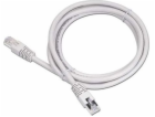 GEMBIRD kabel patchcord Cat5e stíněný FTP 3m, šedý
