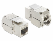 DeLOCK Keystone modul RJ45 zásuvka > LSA Cat.6A (pro Keystone držáky s 19,2x14,9 mm)