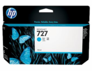 HP 727 Cyan Ink Cart, 130 ml, B3P19A