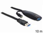 DeLOCK USB 3.2 Gen 1 Aktivní prodlužovací kabel, USB-A sa...