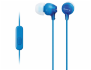 Sony MDR-EX15APLI, sluchátka, modrá