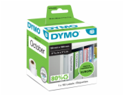 Dymo LabelWriter ORIGINAL štítky do složek, široké 59x190 mm, 1 role se 110 štítky (bílé, permanentní lepidlo, S0722480)