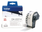 Páska Brother - DK-22214 (papírová role 12mm x 30,48m)
