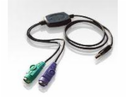ATEN UC-10KM Konvertor USB - 2xPS/2 (myš a klávesnice)