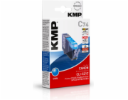 KMP C74 cartridge modra kompatibilni s Canon CLI-521 C