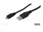 PREMIUMCORD Kabel USB 2.0 A - Micro B propojovací 1m
