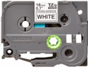 BROTHER TZES241 - kazeta TZ šířky 18mm, extrémně adhesivní lamino TZE-S241, bílá/černé písmo