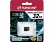 Transcend 32GB microSDHC UHS-I (Class 10) paměťová karta (bez adaptéru)
