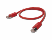 GEMBIRD kabel patchcord Cat5e UTP 5m, červený