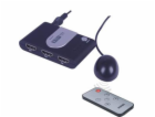 PREMIUMCORD HDMI switch 3:1 s dálkovým ovladačem