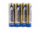 Baterie AAA (R03) alkalická MAXELL 4ks / shrink