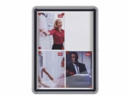 Vitrína NOBO 6xA4, magnetická