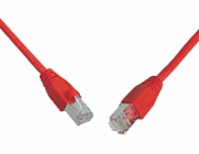 SOLARIX patch kabel CAT5E SFTP PVC 15m červený