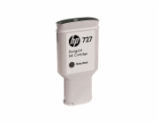 HP 727 Black matte DJ Ink Cart, 300 ml, C1Q12A