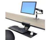 Ergotron Neo-Flex - Montáž otočného ramene pro klávesnici / myš - montáž pod stůl - černá
