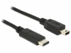 Kabel DeLOCK USB 2.0, zástrčka USB-C > zástrčka mini-USB
