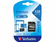 VERBATIM 44085 microSD 128GB class10