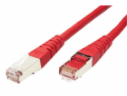 Patchkabel S/FTP,Cat6,2xRJ45, 3m červený