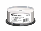 VERBATIM BD-R(25-pack)Blu-Ray/spindle/6x/25GB/Printable/N...