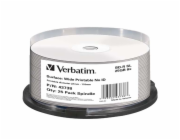 VERBATIM BD-R(25-pack)Blu-Ray/spindle/6x/25GB/Printable/No ID