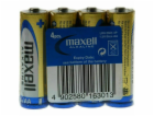 baterie Maxell 1,5  AA  4-pack  folie/Ma