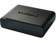 Edimax 5x 10/100Mbps Switch, Desktop, černý, možnost USB napájení (v balení)