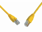 SOLARIX patch kabel CAT5E SFTP PVC 10m žlutý