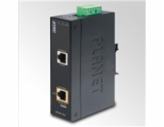Planet IPOE-162 PoE injektor IEEE802.3at, 30W, Gigabit, DIN, IP30, -40~75°C, 12-48VDC