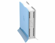 MikroTik hAP Lite (tower), 650MHz CPU, 32MB RAM, 4x LAN, integr. 2.4GHz Wi-Fi, WPS, vč. L4