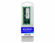 Paměť pro notebook GoodRam SODIMM, DDR3, 8 GB, 1333 MHz, CL9 (GR1333S364L9 / 8G)
