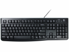 Logitech K120/Drátová USB/US layout/Černá
