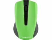 MODECOM BEZDRÁTOVÁ OPTICKÁ MYŠ WM9 ČERNO-ZELENÁ