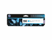 HP 980 - 86.5 ml - azurová - originální - inkoustová cartridge - pro Officejet Enterprise Color MFP X585; Officejet Enterprise Color Flow MFP X585