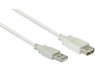 Alcasa Kabel USB-A - USB-A 1,8 m bílý (2511-OF2)
