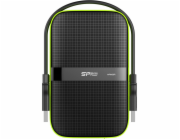 Externí pevný disk Silicon Power HDD Armor A60 2TB černo-zelený (SP020TBPHDA60S3K)