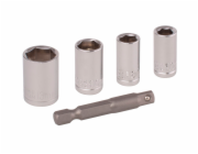 Wolfcraft sada nástrčkových klíčů 7+8+10+13+adaptér 2413000