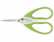 Wedo 975 4060 nůžky na stříhání vzorů, rovný střih, zelená, bílá