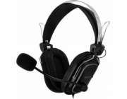 Sluchátka A4Tech Evo Vhead 50 HS-50 s mikrofonem (A4TSLU09264)