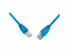 SOLARIX patch kabel CAT5E SFTP PVC 10m modrý