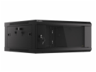 Lanberg závěsná skříňka 19, 4U, 600x600, černá (FLAT PACK...