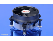 AKASA chladič CPU AK-CC7108EP01 pro Intel  LGA 775, 1156 a 1200, 92mm PWM ventilátor, do 77W