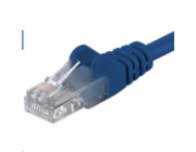 PREMIUMCORD Patch kabel UTP RJ45-RJ45 CAT5e 0.25m modrá