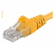 PREMIUMCORD Patch kabel UTP RJ45-RJ45 CAT5e 0.25m žlutá